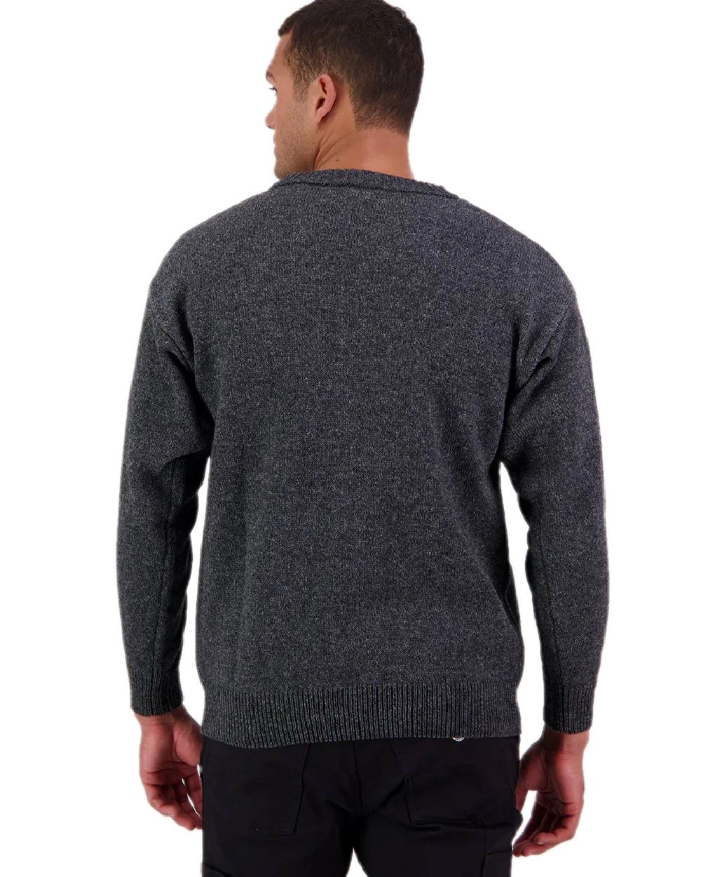 Swanndri Mens Seafarer Wool Crew Neck Jersey