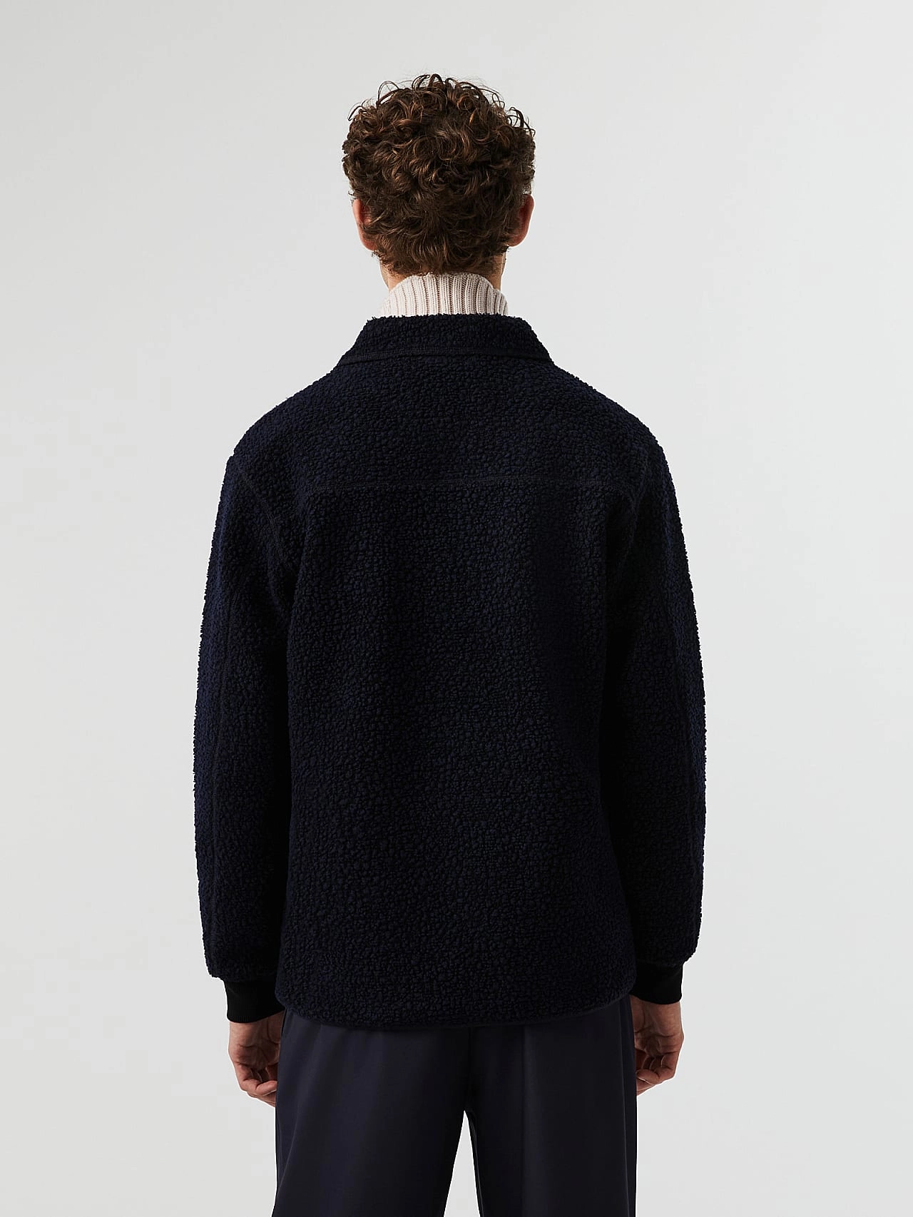 Teddy Sweat Overshirt SURFE V1.Y7.02 Black / Navy