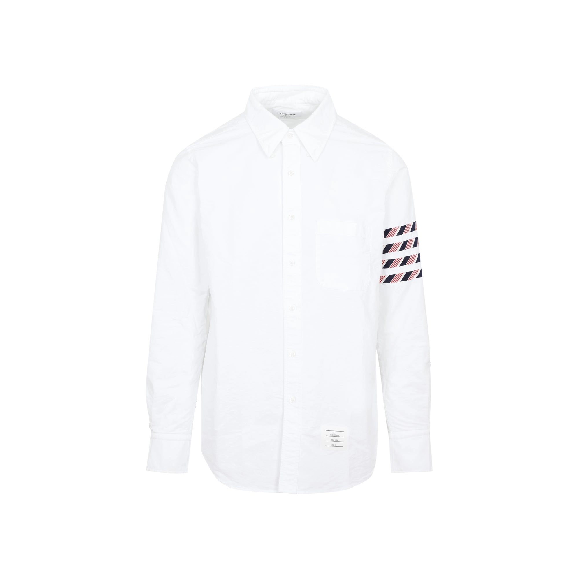 Thom Browne 4-Bar Long-Sleeved Shirt