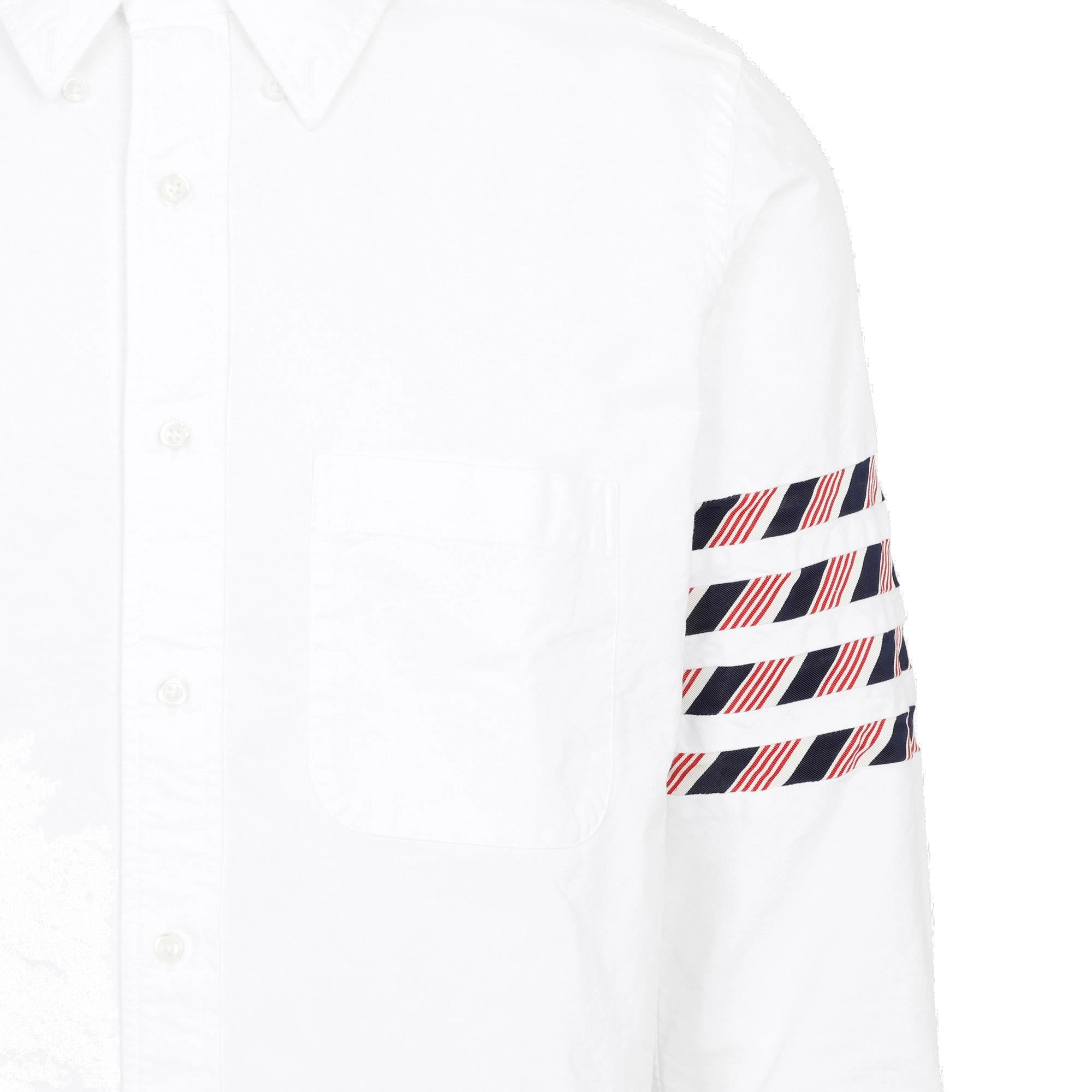 Thom Browne 4-Bar Long-Sleeved Shirt