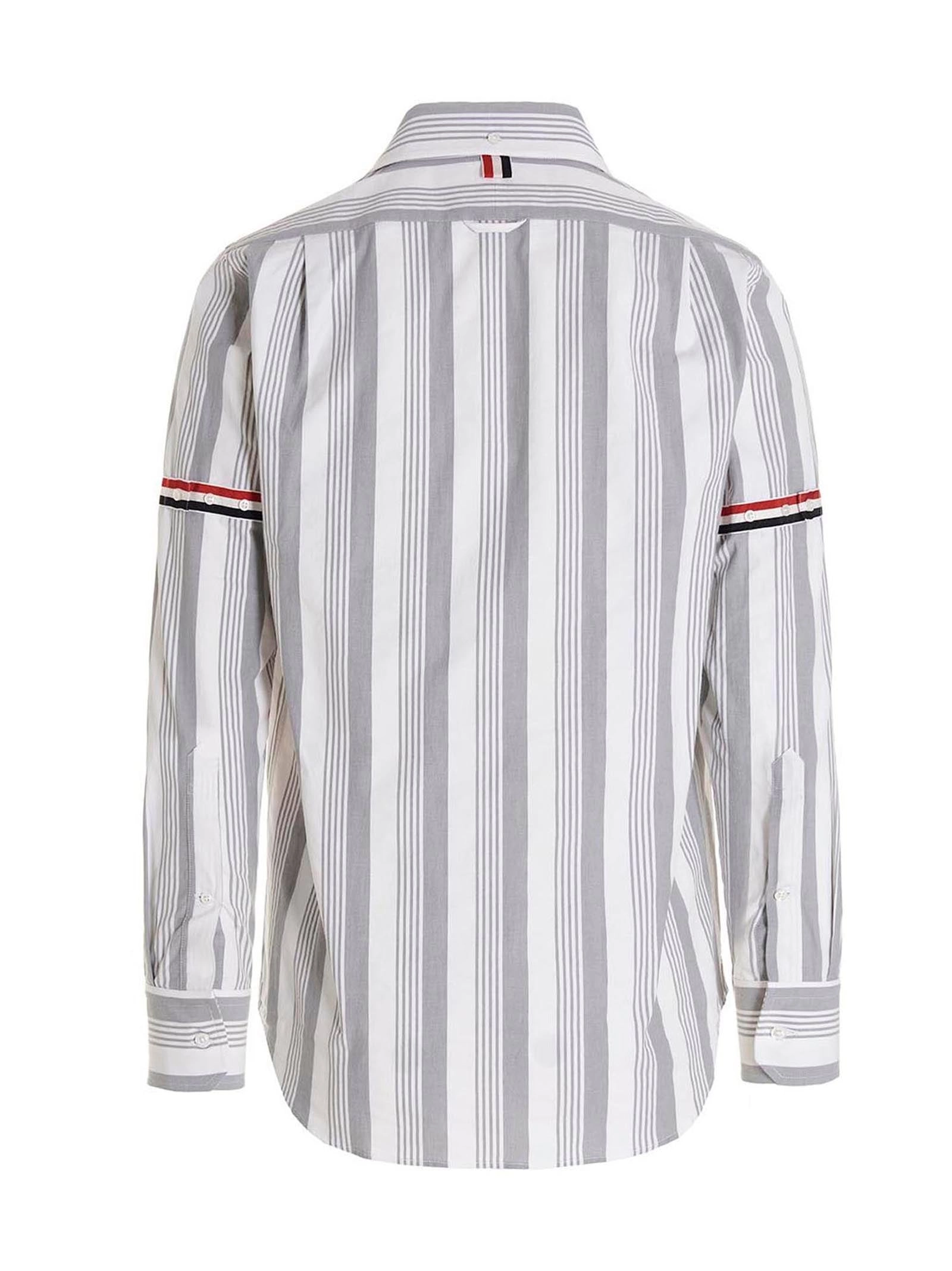 Thom Browne Striped Buttoned Shirt