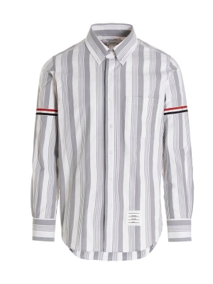 Thom Browne Striped Buttoned Shirt