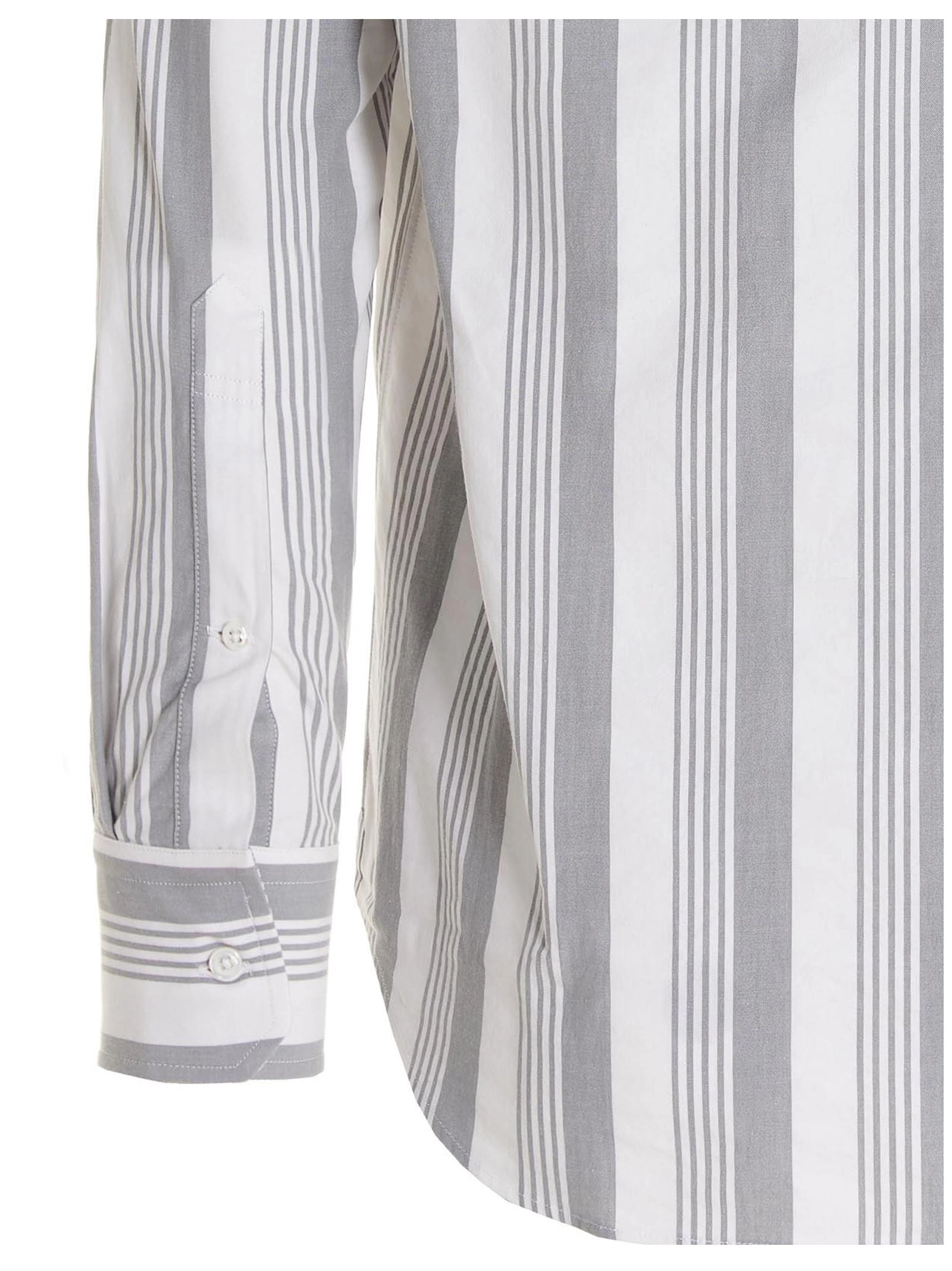 Thom Browne Striped Buttoned Shirt