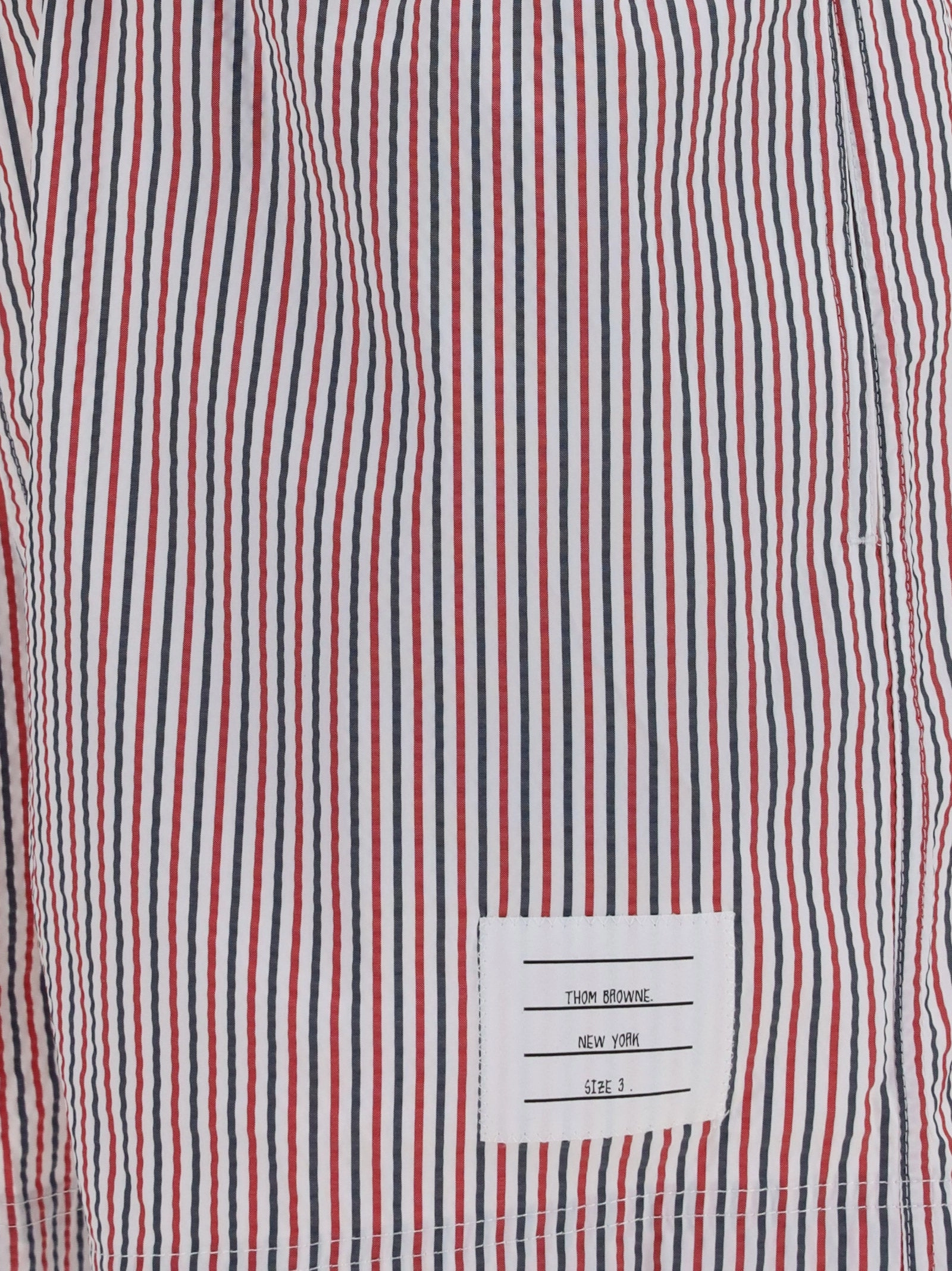 Thom Browne Striped Drawstring Swim Shorts