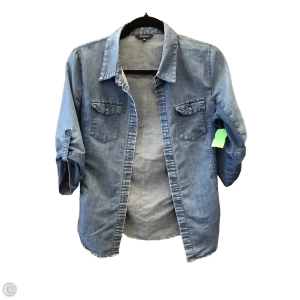 Top Long Sleeve By Ci Sono In Blue, Size: M