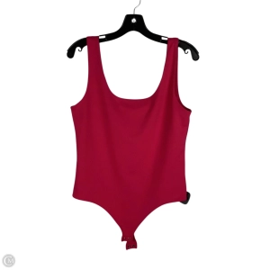 Top Sleeveless Basic By Express In Pink, Size: L