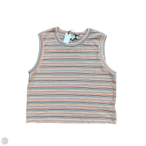 Top Sleeveless Basic By Michael Stars In Striped Pattern, Size: M