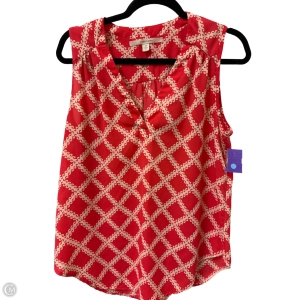 Top Sleeveless By 41 Hawthorn In Coral, Size: M