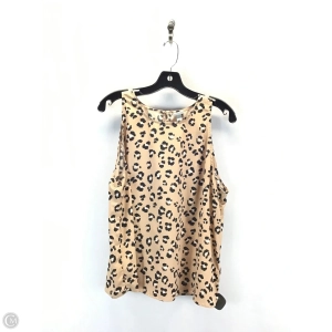 Top Sleeveless By A New Day In Animal Print, Size: Xl