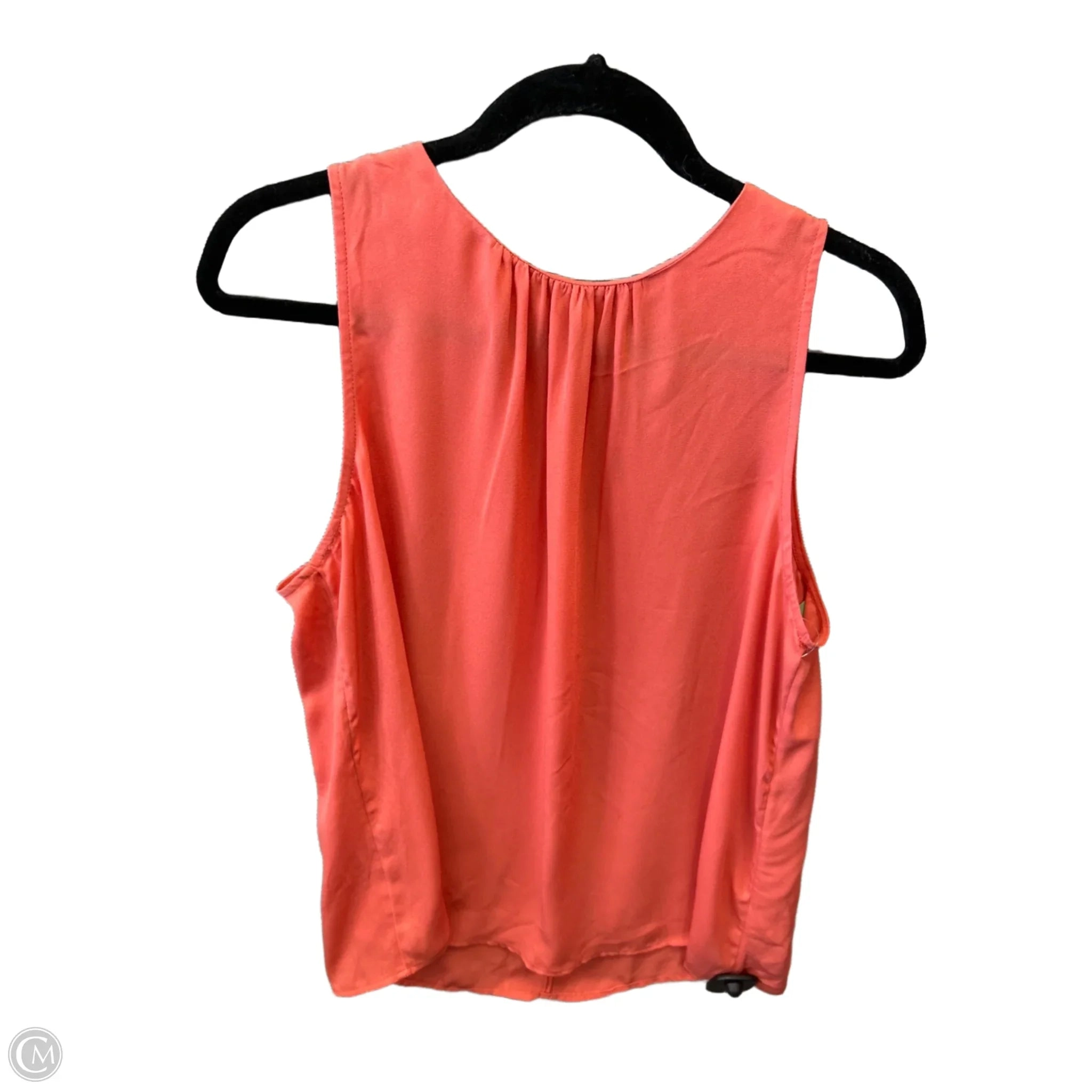 Top Sleeveless By A New Day In Orange, Size: L