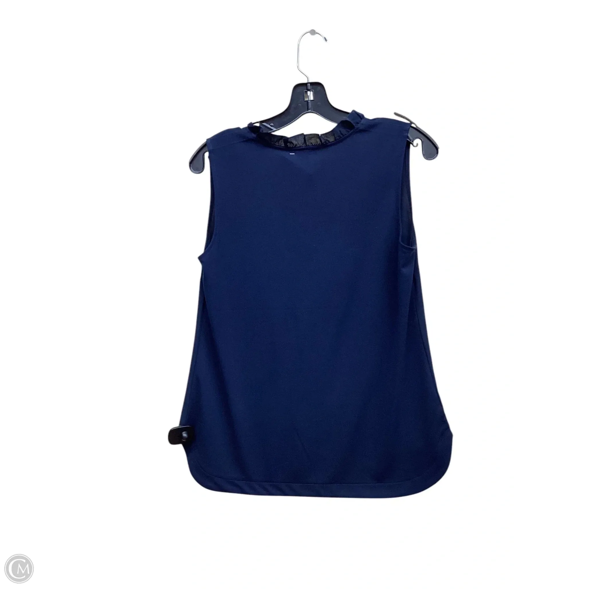 Top Sleeveless By Ann Taylor In Blue, Size: Xs