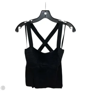 Top Sleeveless By Avec Les Filles In Black, Size: M