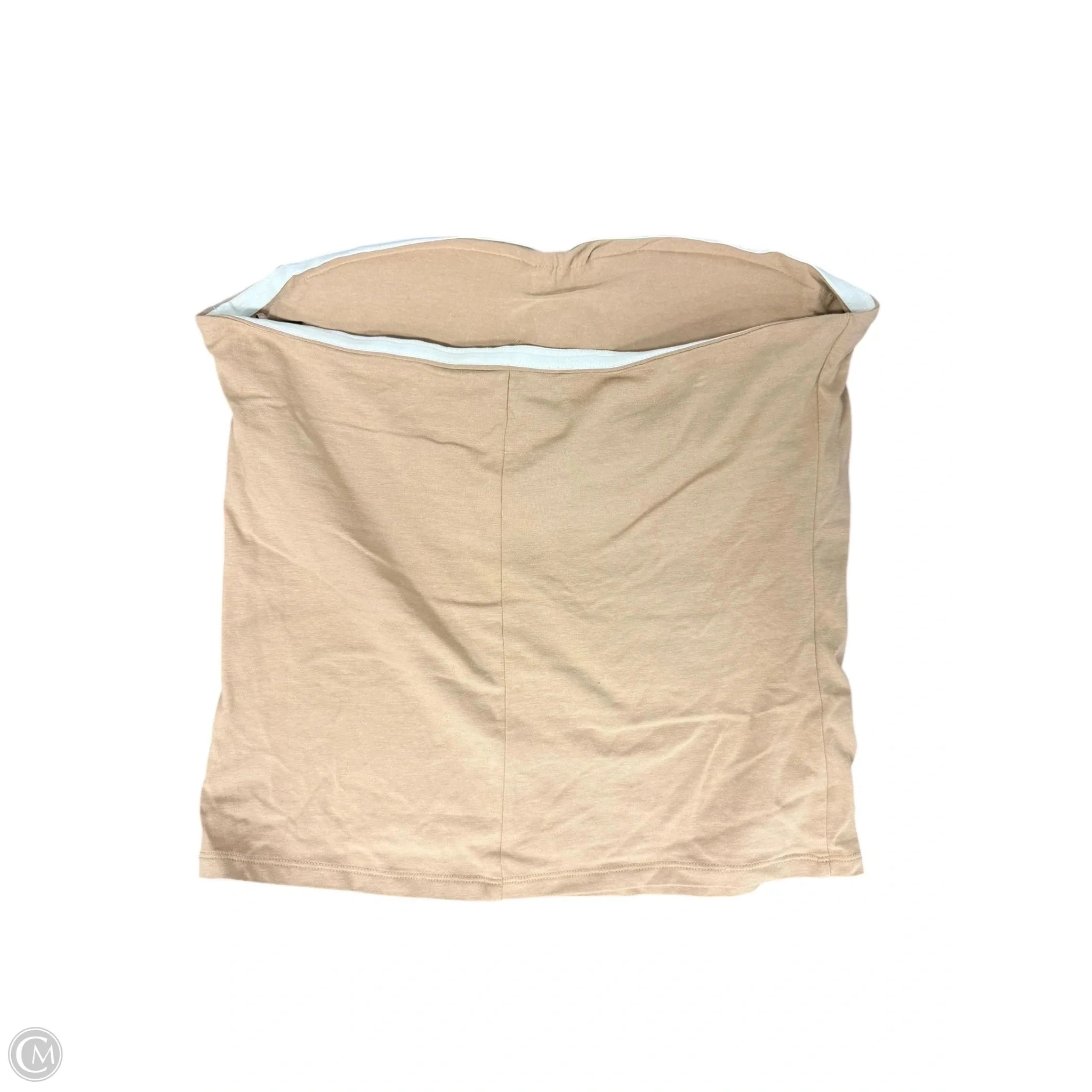 Top Sleeveless By Banana Republic In Tan, Size: M