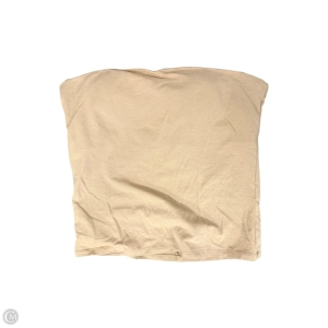 Top Sleeveless By Banana Republic In Tan, Size: M