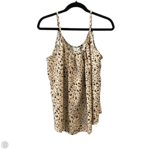 Top Sleeveless By Clothes Mentor In Animal Print, Size: Xl