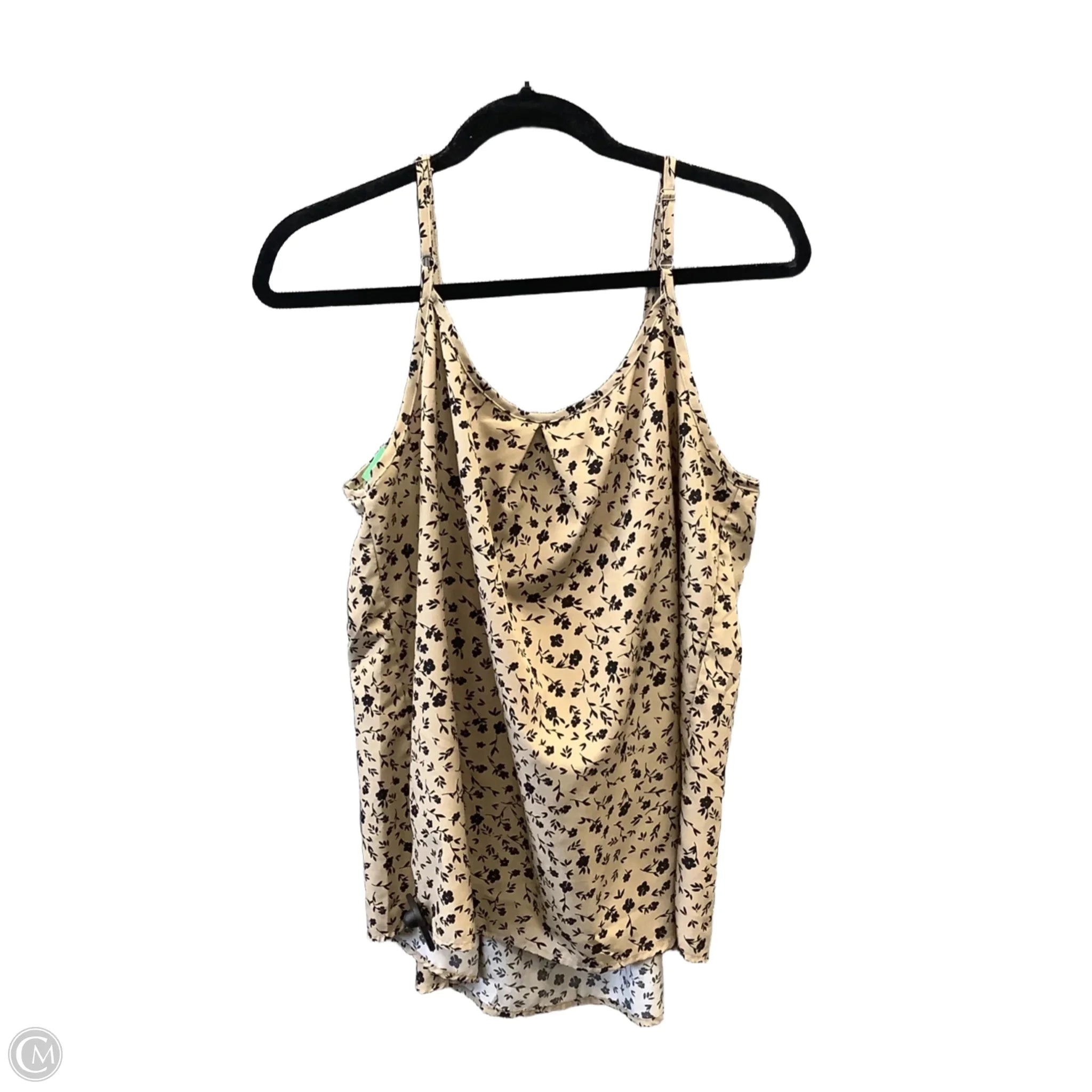 Top Sleeveless By Clothes Mentor In Animal Print, Size: Xl