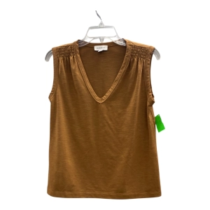 Top Sleeveless By Evereve In Brown, Size:Xs