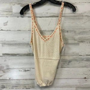 Top Sleeveless By Free People In Cream, Size: M