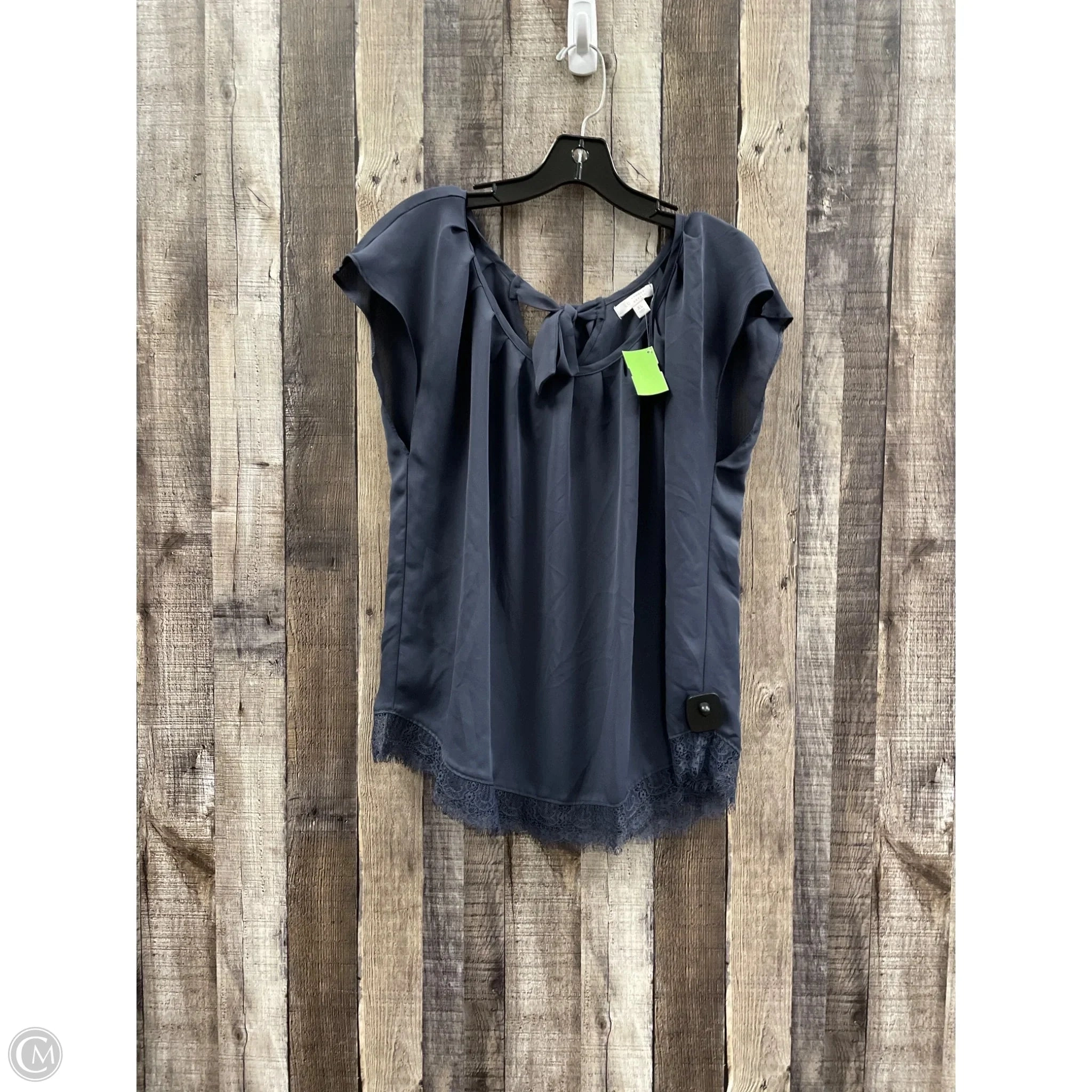 Top Sleeveless By Lc Lauren Conrad In Grey, Size: Xl