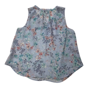 Top Sleeveless By Liz Claiborne In Blue, Size:1X