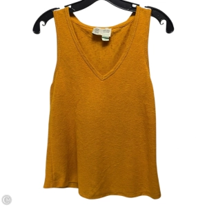Top Sleeveless By Saturday/sunday In Yellow, Size: S