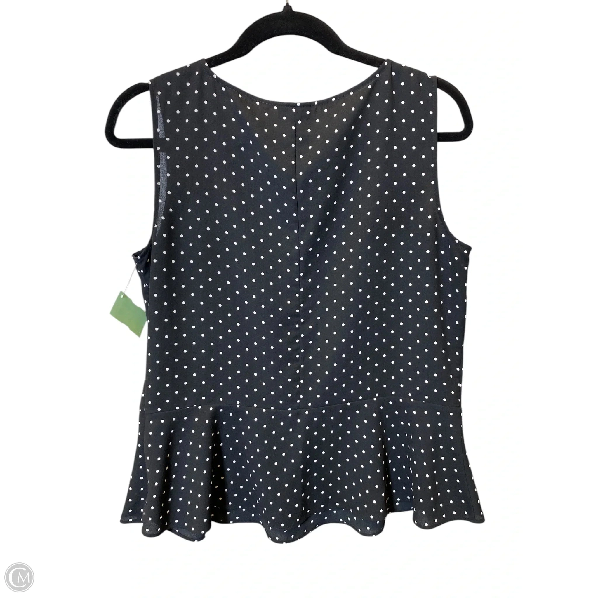 Top Sleeveless By Talbots In Polkadot Pattern, Size: 8