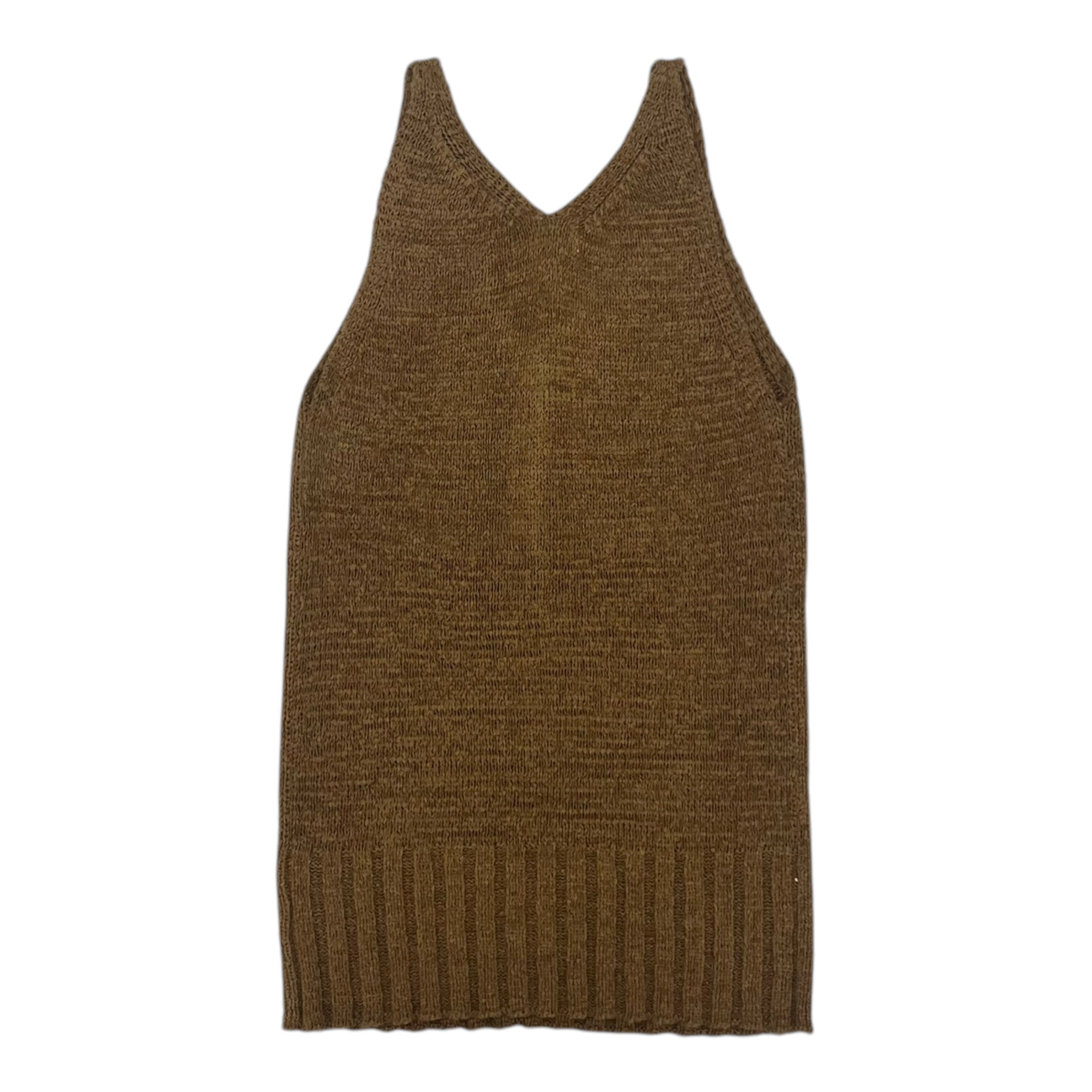 Top Sleeveless By Universal Thread In Brown, Size:Xs