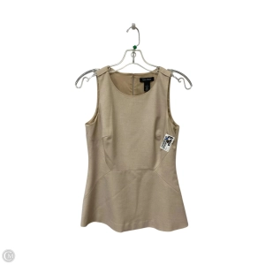 Top Sleeveless By White House Black Market In Tan, Size: 2