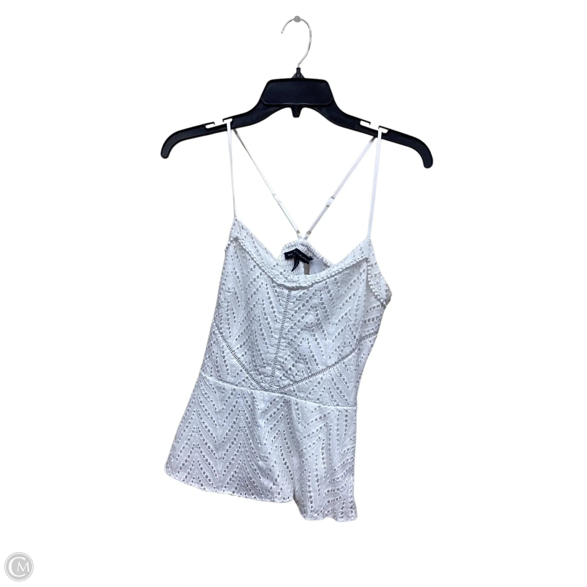 Top Sleeveless By White House Black Market In White, Size: S