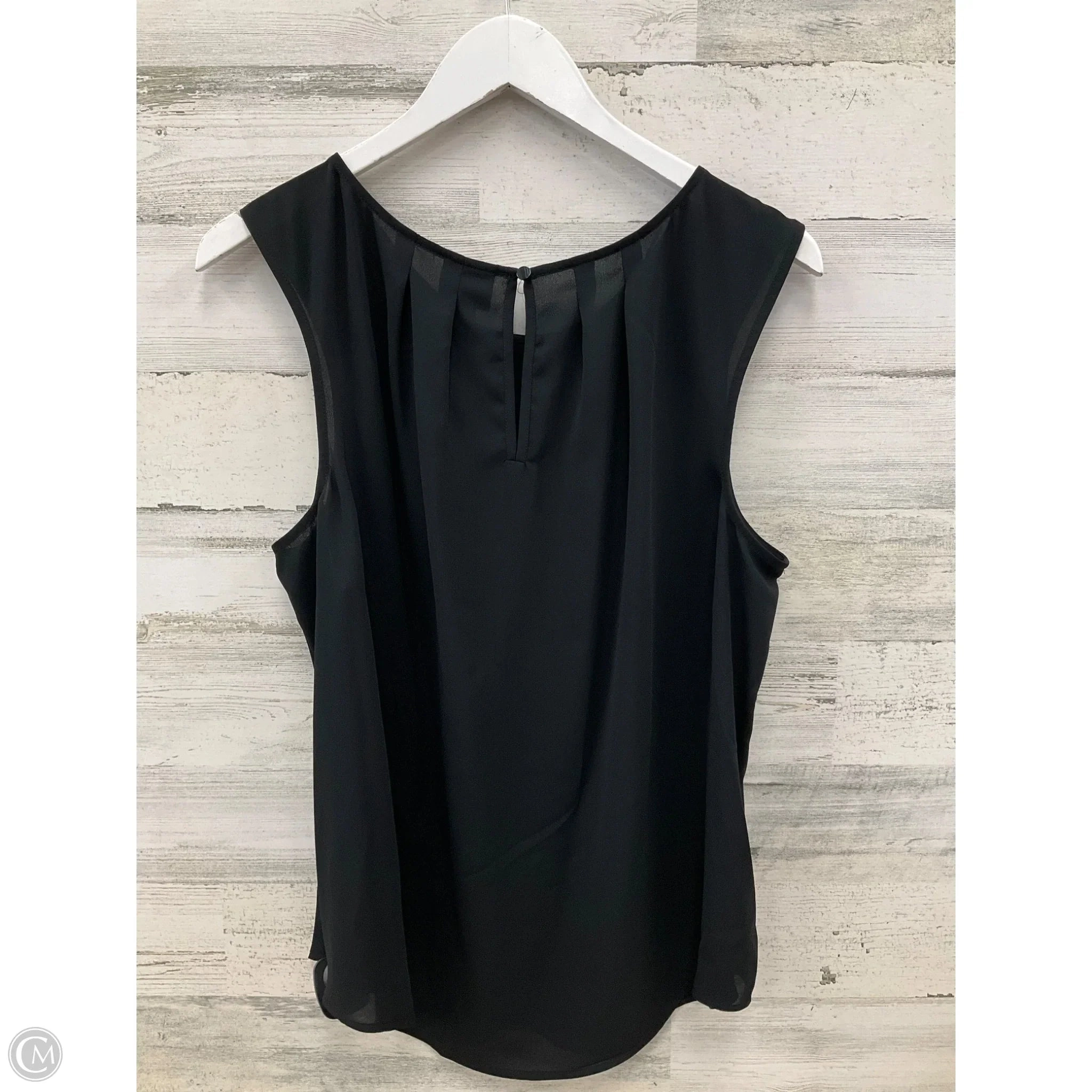 Top Sleeveless By Worthington In Black, Size: Xxl