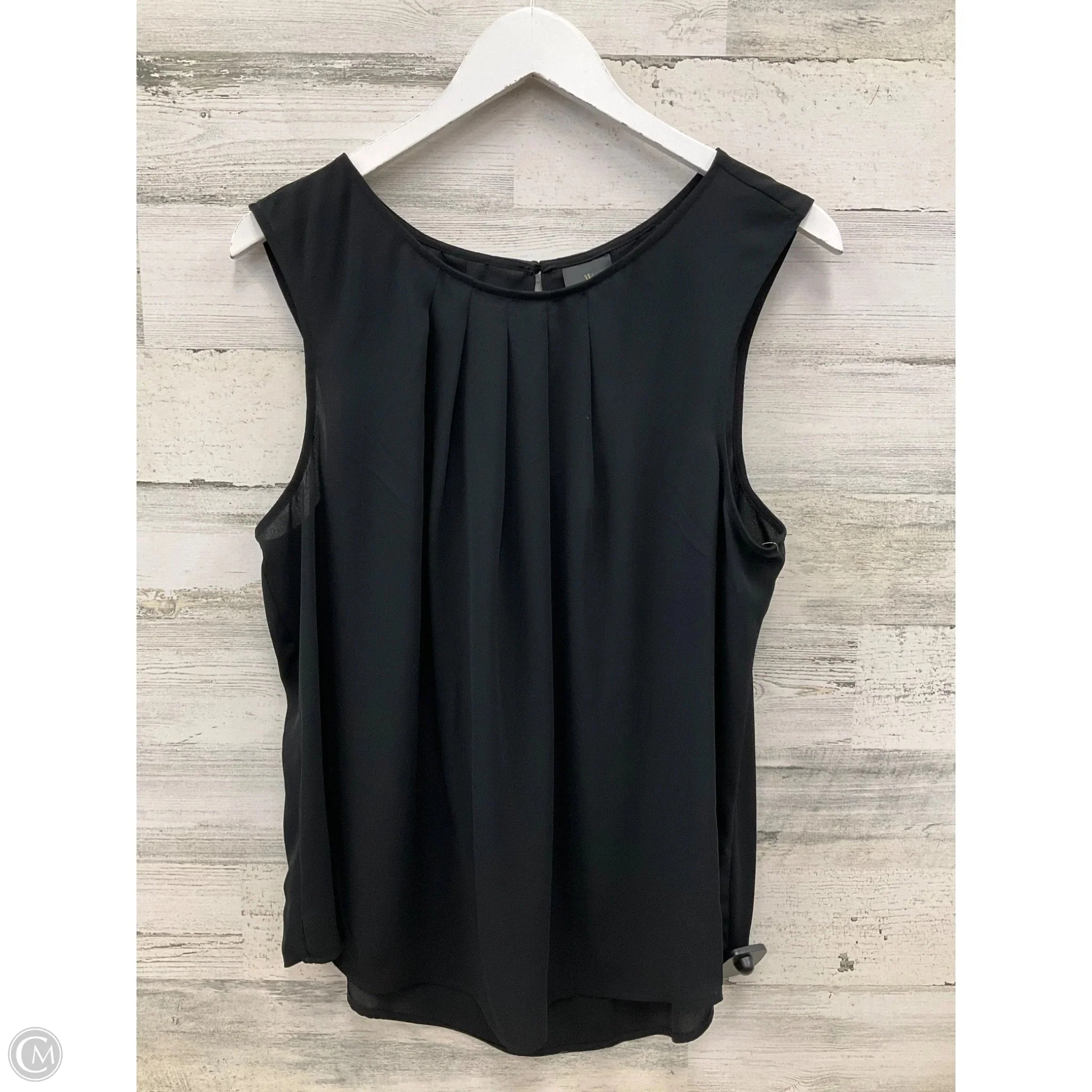 Top Sleeveless By Worthington In Black, Size: Xxl
