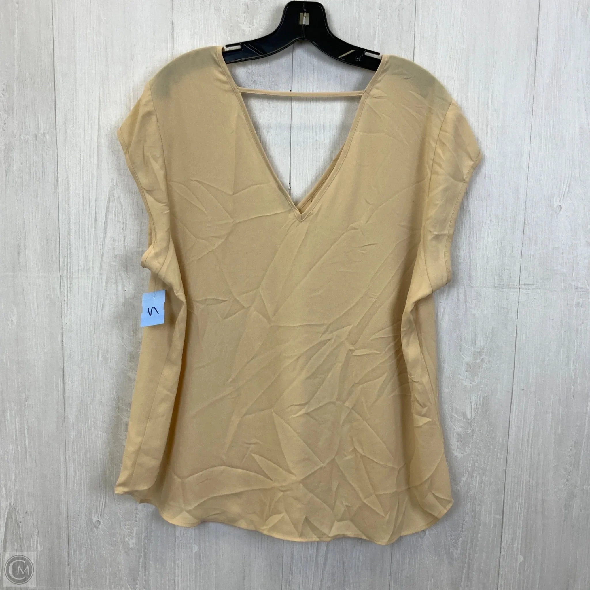 Tunic Sleeveless By Dr2 In Beige, Size: Xl