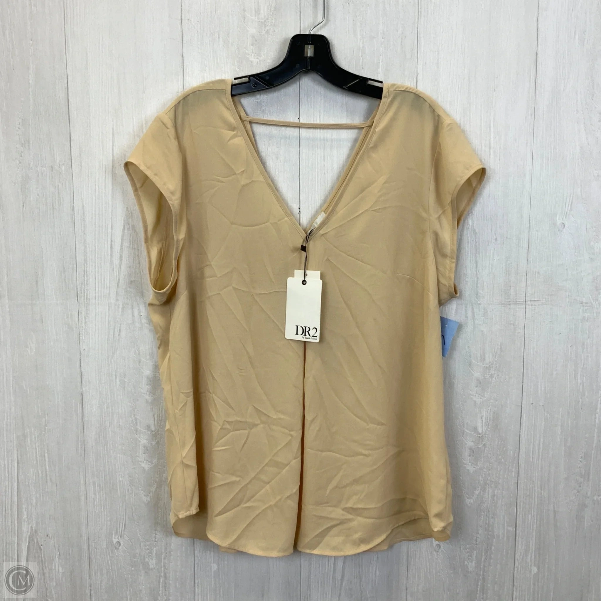 Tunic Sleeveless By Dr2 In Beige, Size: Xl