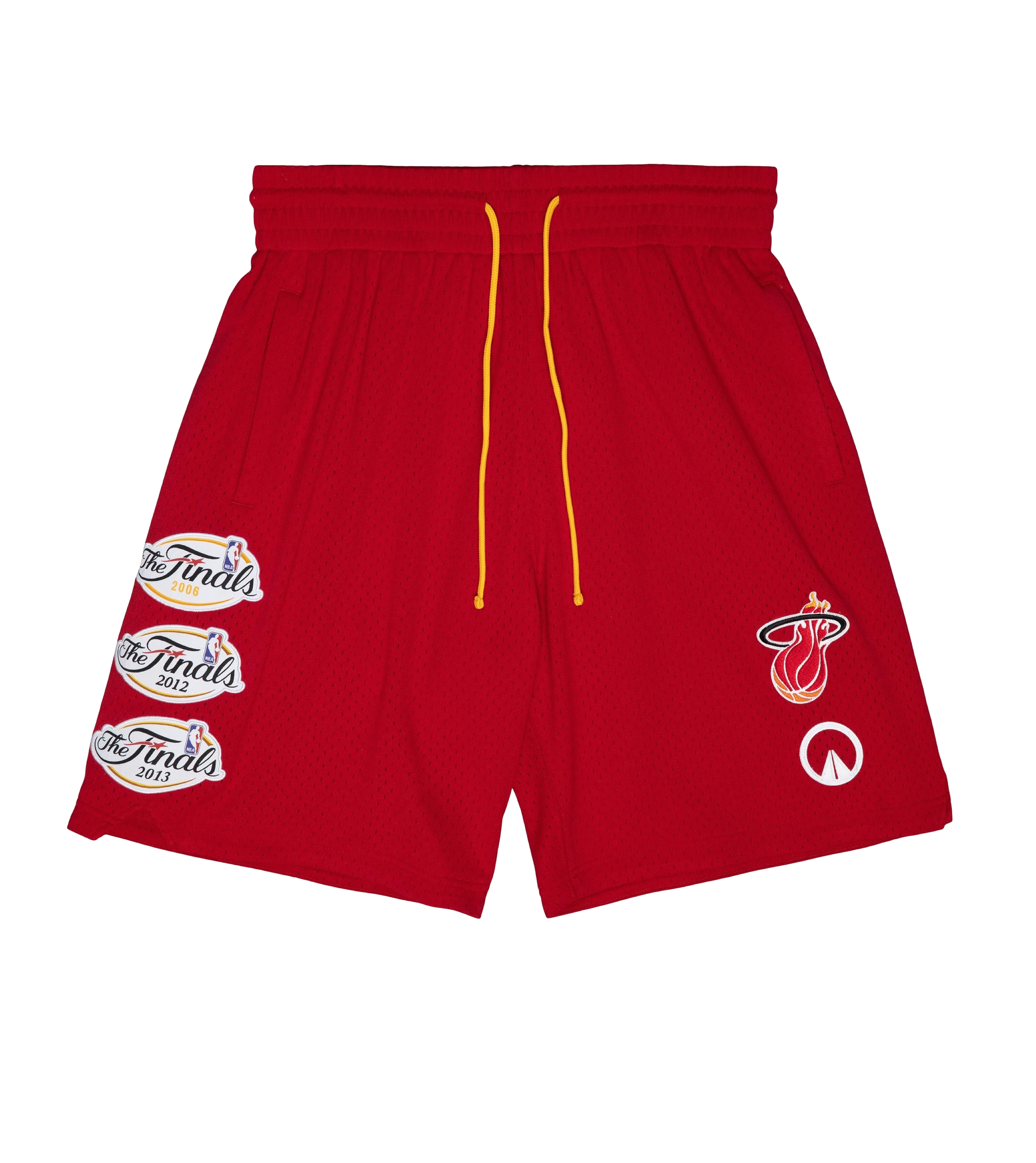 UNKNWN X Mitchell and Ness X Miami HEAT My Towns Red Fashion Shorts