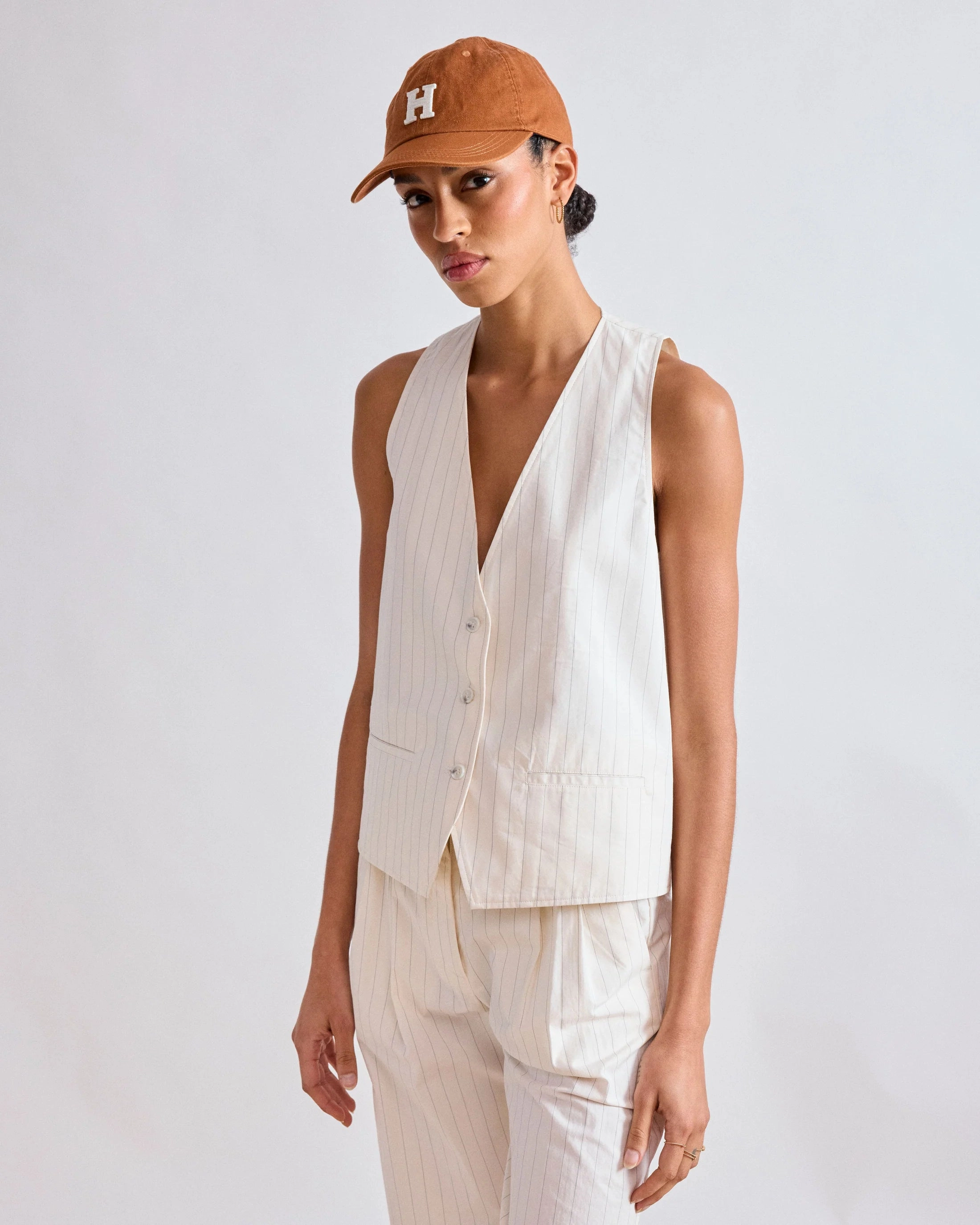 Vax Pinstripe Vest