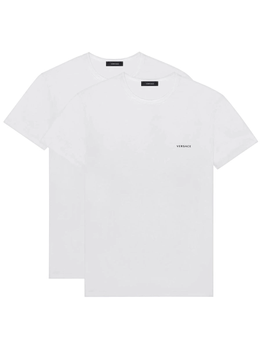 Versace Two Pack Logo Print T-Shirt