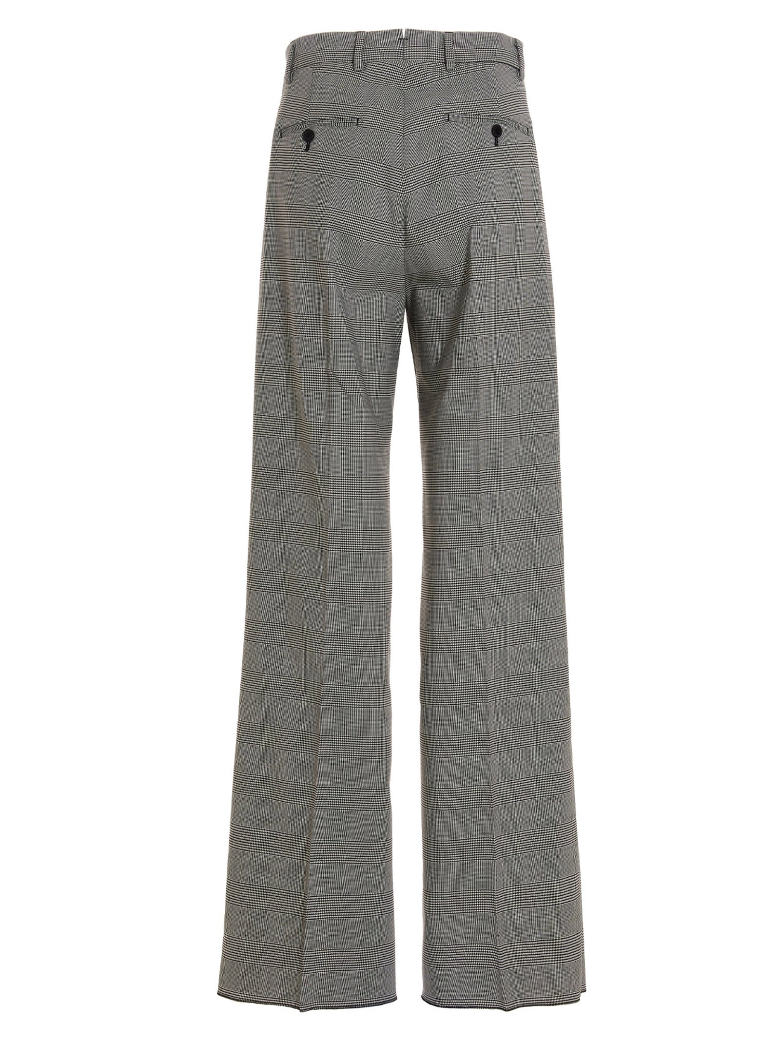 Vetements Checked Tailored Trousers