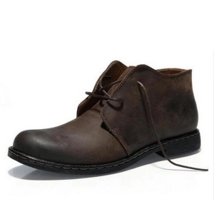 West Louis™ Genuine Leather Causal Outdoor Boots
