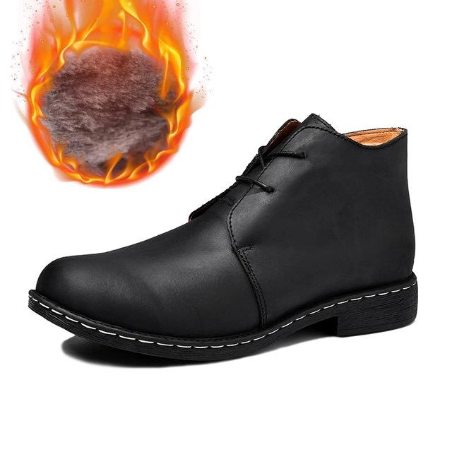West Louis™ Genuine Leather Causal Outdoor Boots