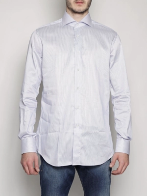 White / Blue Striped Shirt