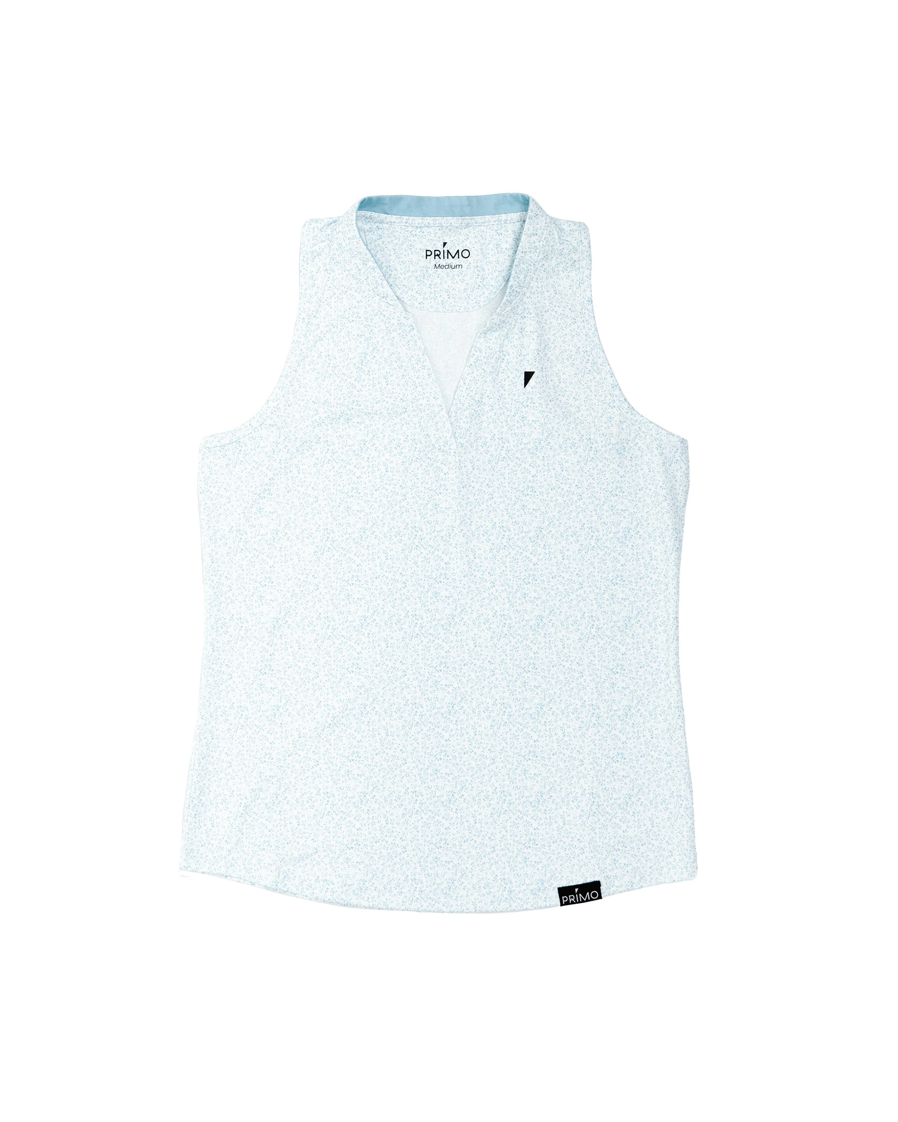 Women's Floral Sleeveless Blade Polo