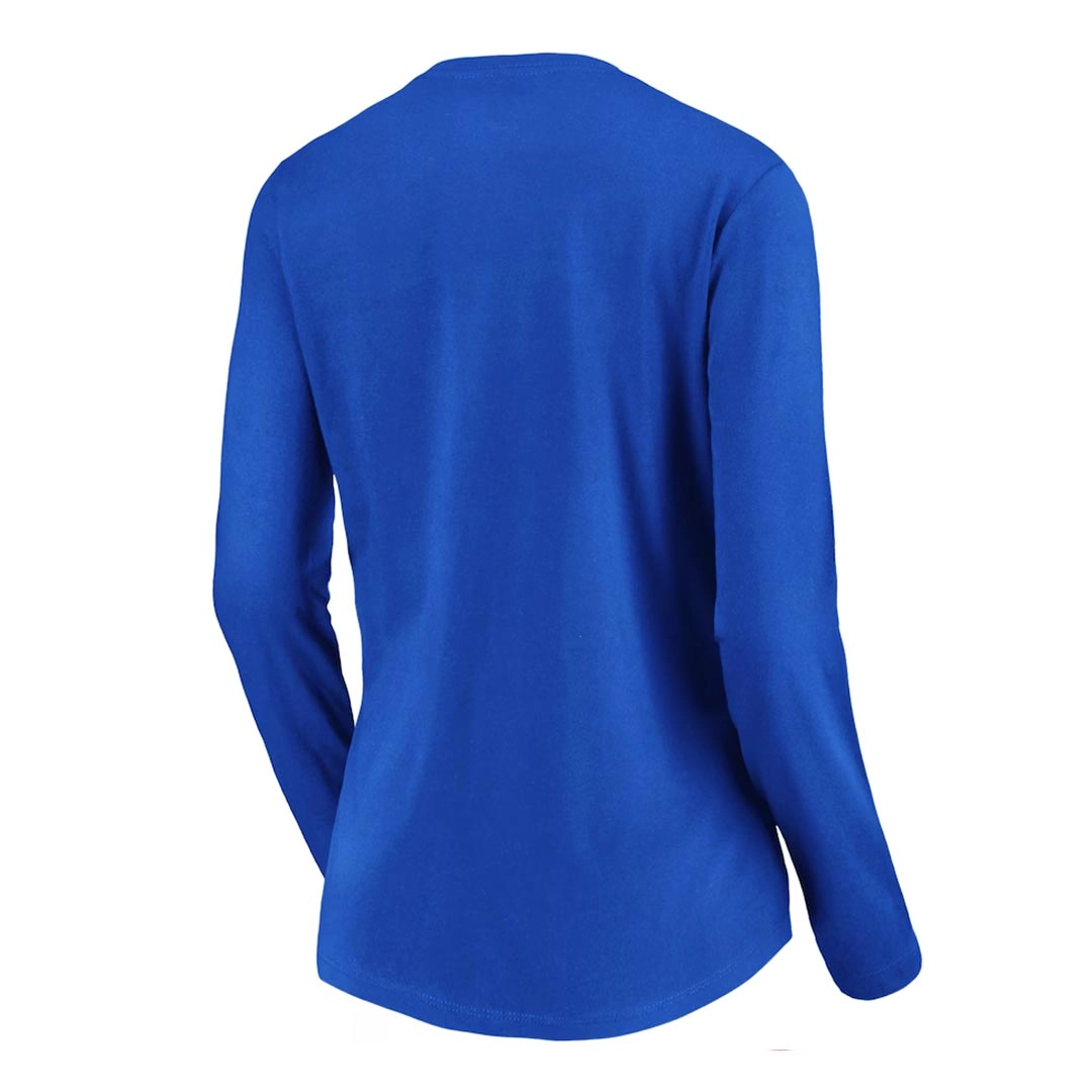 Women's Long Sleeve V-Neck T-Shirt (FANATICS0423-W-LSVNECK-RYL)