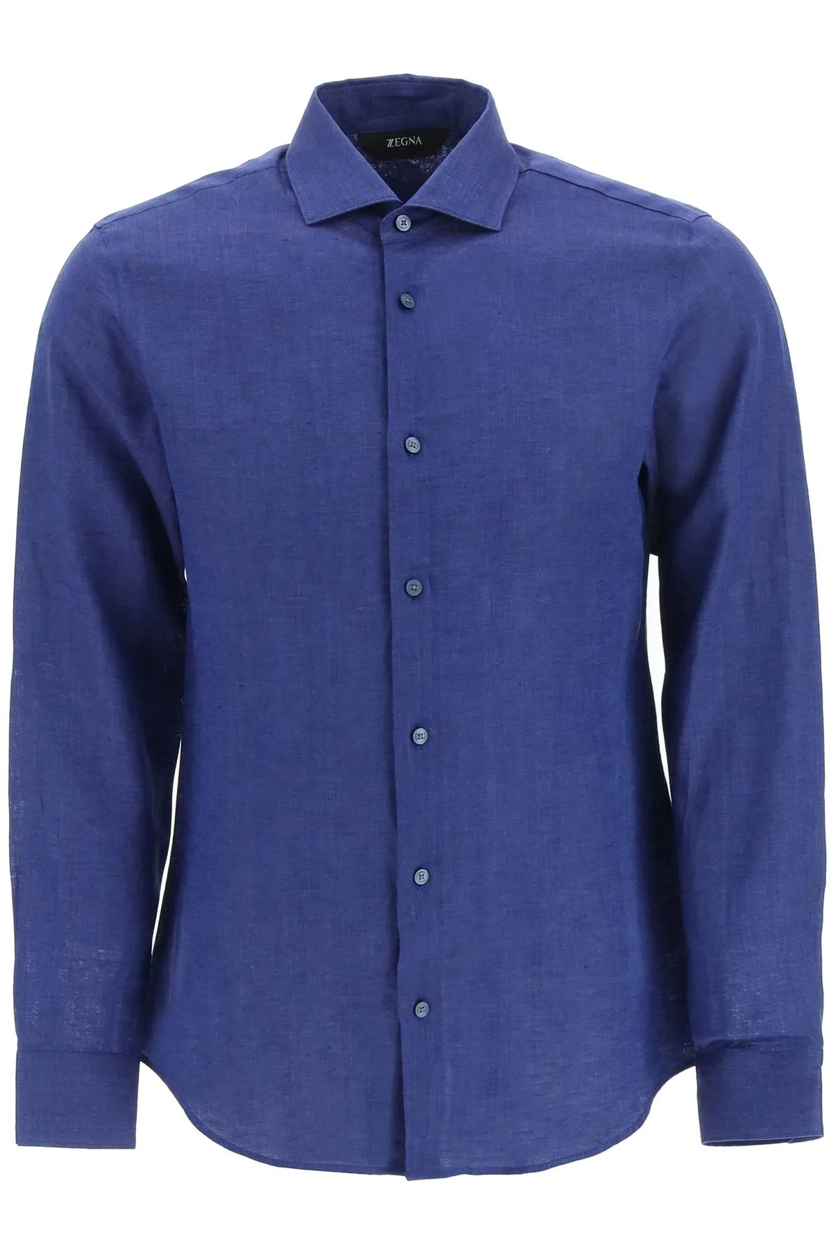 Z Zegna Buttoned Long-Sleeved Shirt